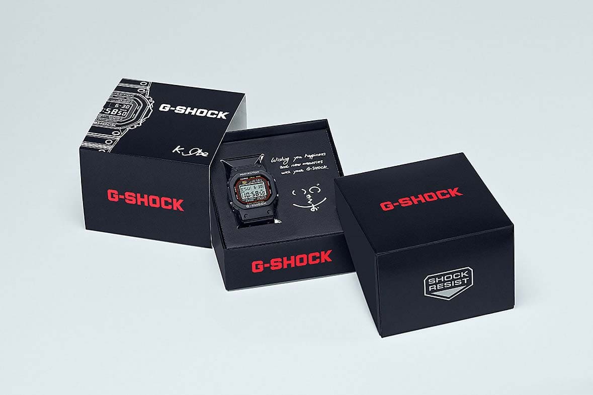 DW-5000C appears in product packaging