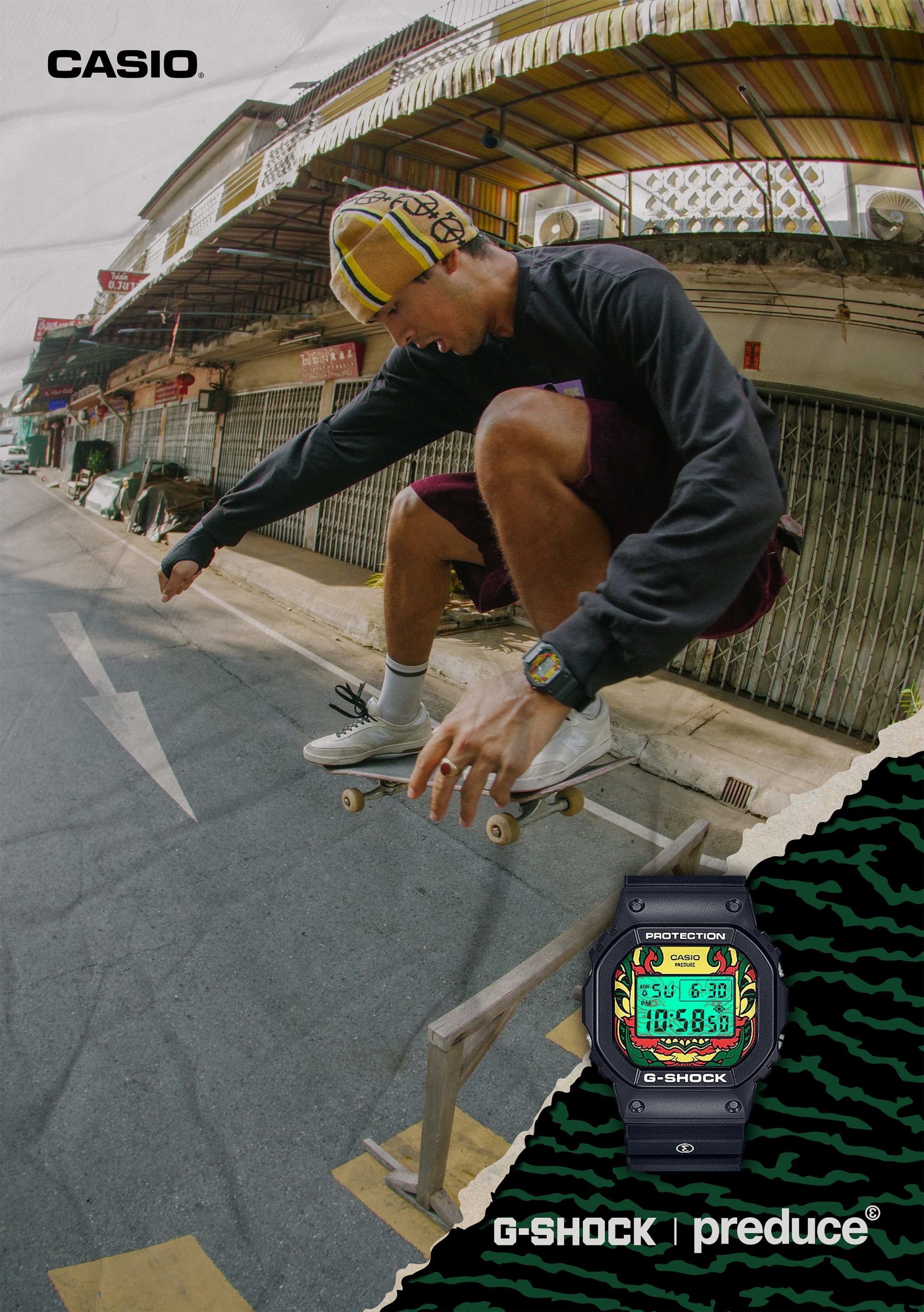 G-SHOCK x PREDUCE_DW-5600PRE22-1_Key Visual G-SHOCK x PREDUCE_DW-5600PRE22-1_Key Visual