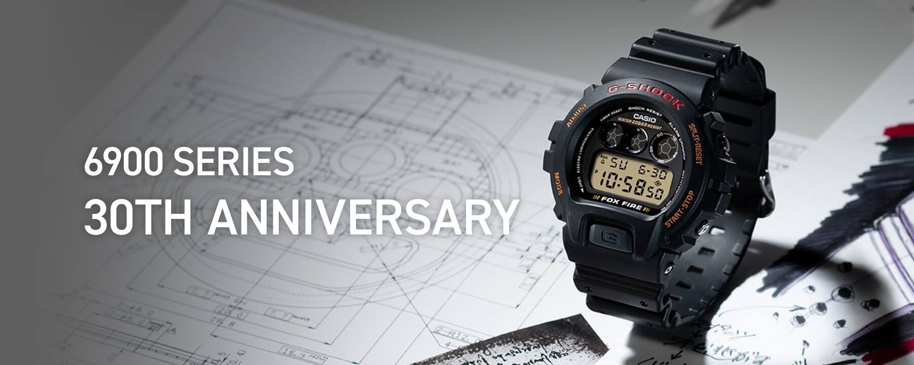 Ligação que conduz à série G-SHOCK 6900