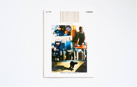 link to THISTIME magazine by G-SHOCK no004 NEW YORK
