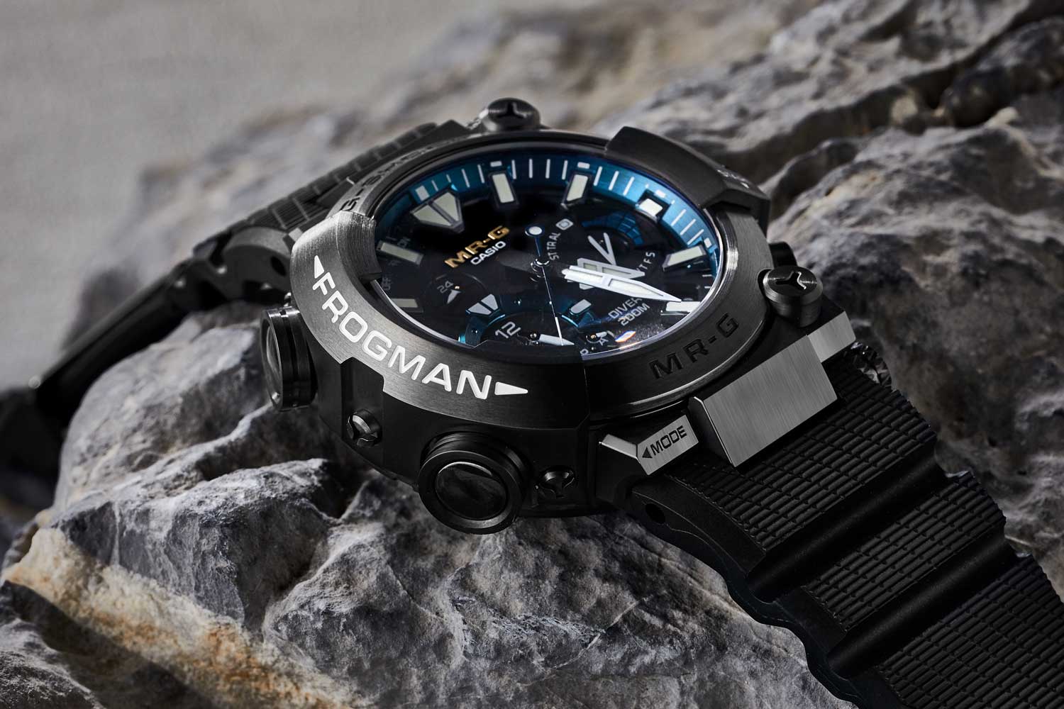 Revolution Introducing the hightech GSHOCK MRGBF1000R Frogman G