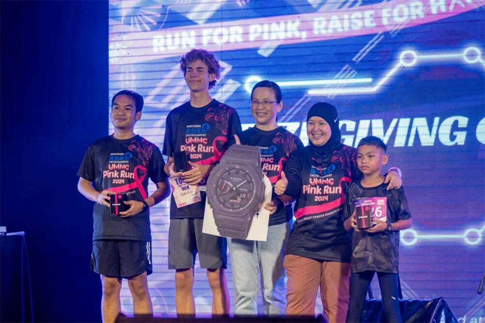 UMMC Pink Run ödül töreni