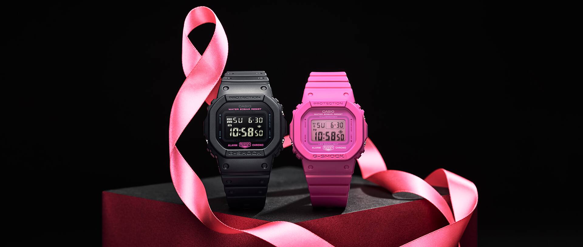 G-SHOCK PINK-RIBBON