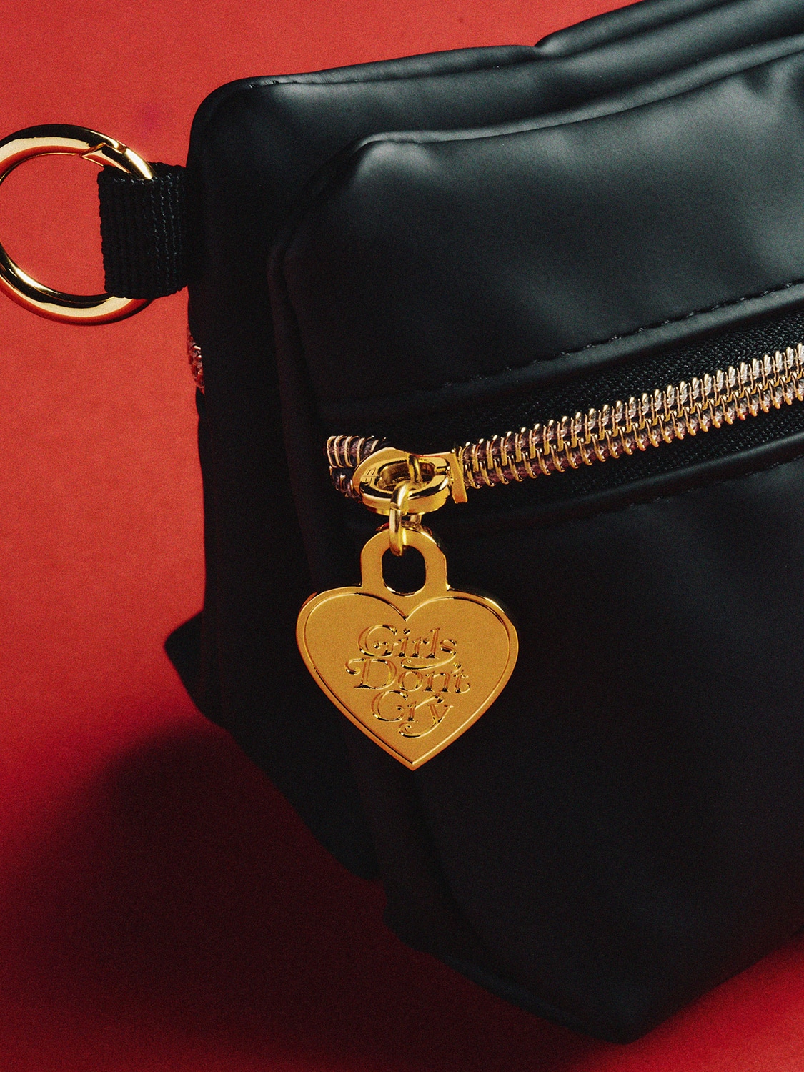 Girls Don't Cry charm 