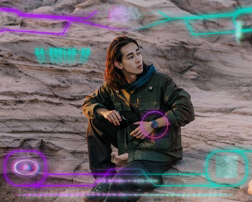 掲載モデル着用写真