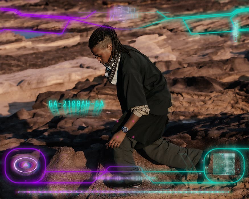 掲載モデル着用写真