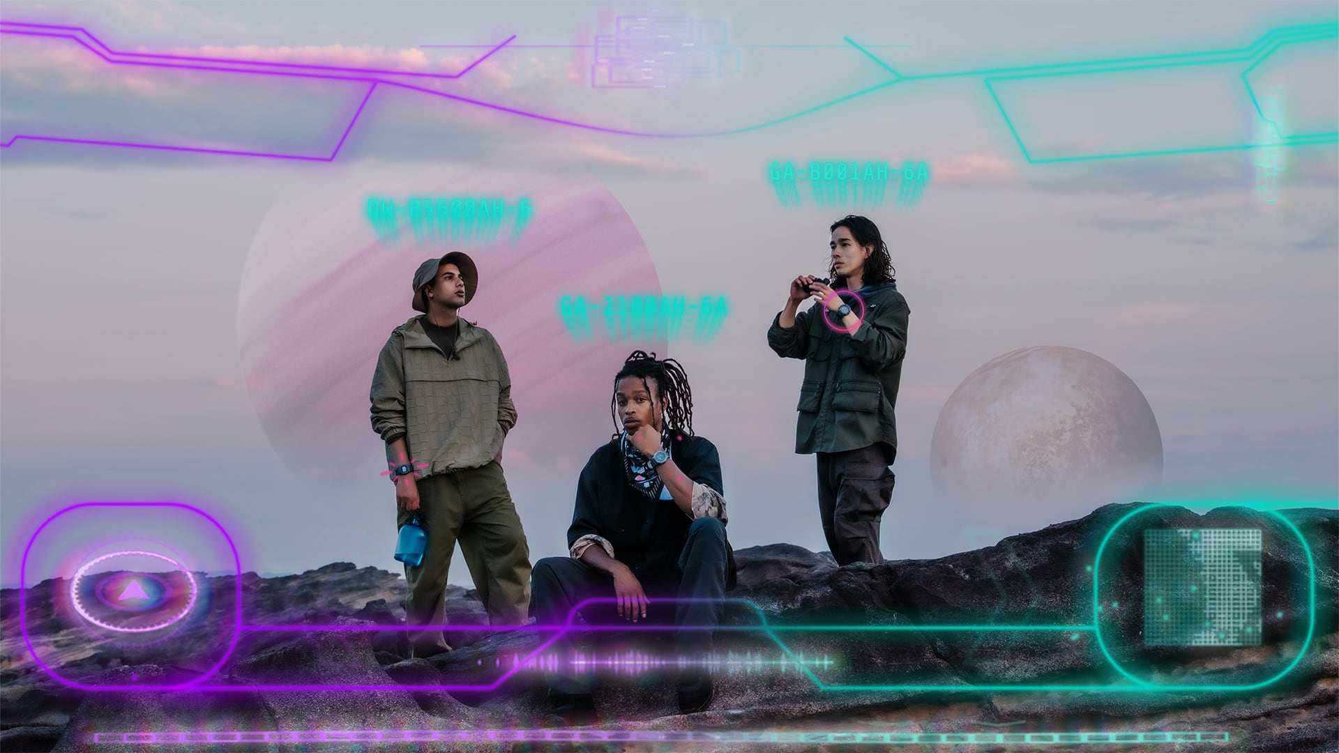 掲載モデル着用写真