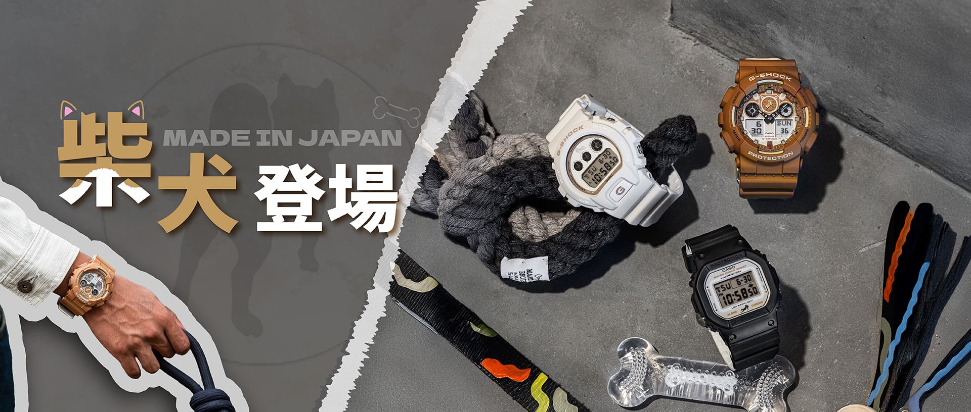 G-SHOCK 柴犬系列| G-SHOCK
