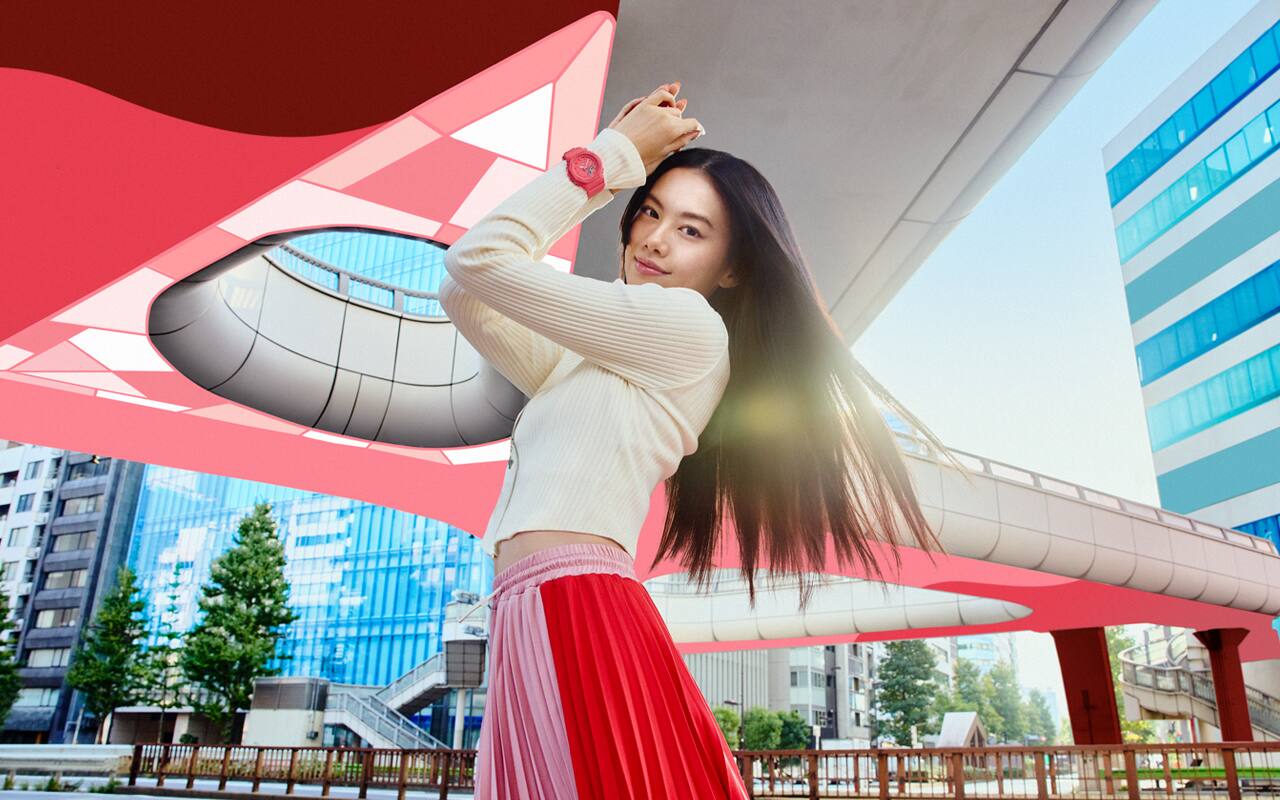 掲載モデル着用写真