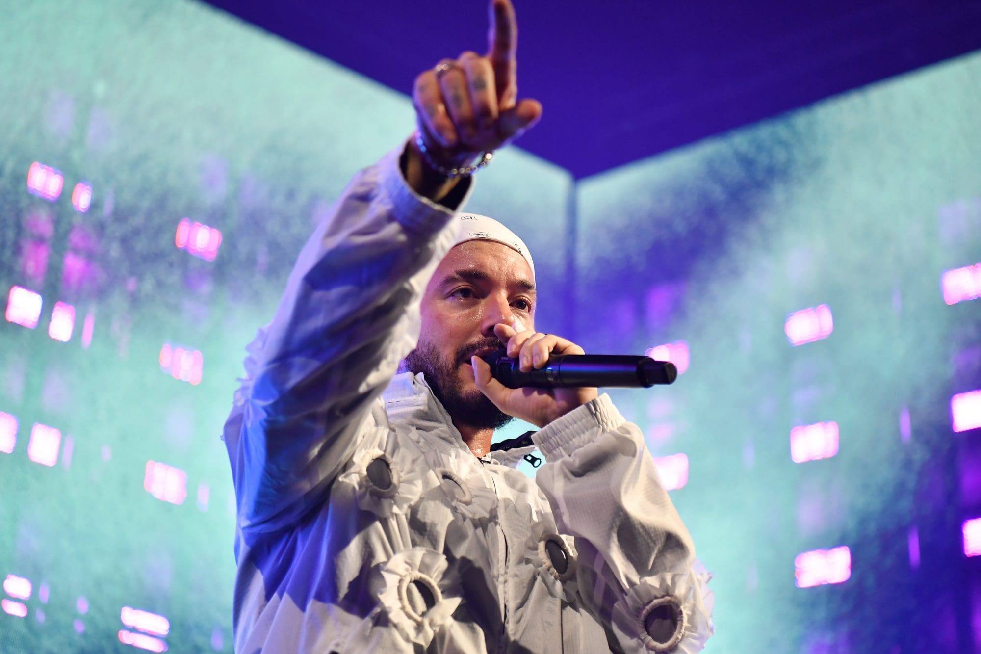 J Balvin performs