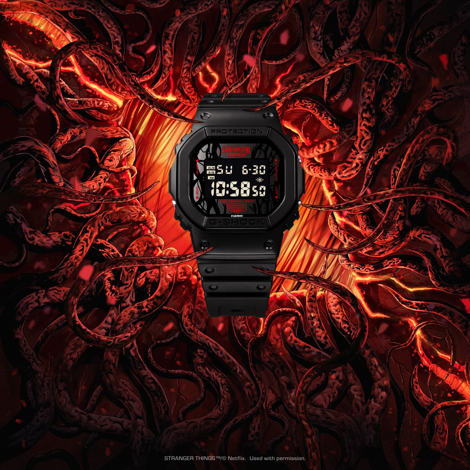 STRANGER THINGS DW5600STT-1