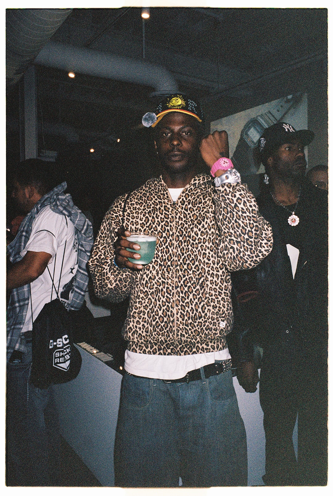 A man wearing a G-SHOCK GA-2100A 