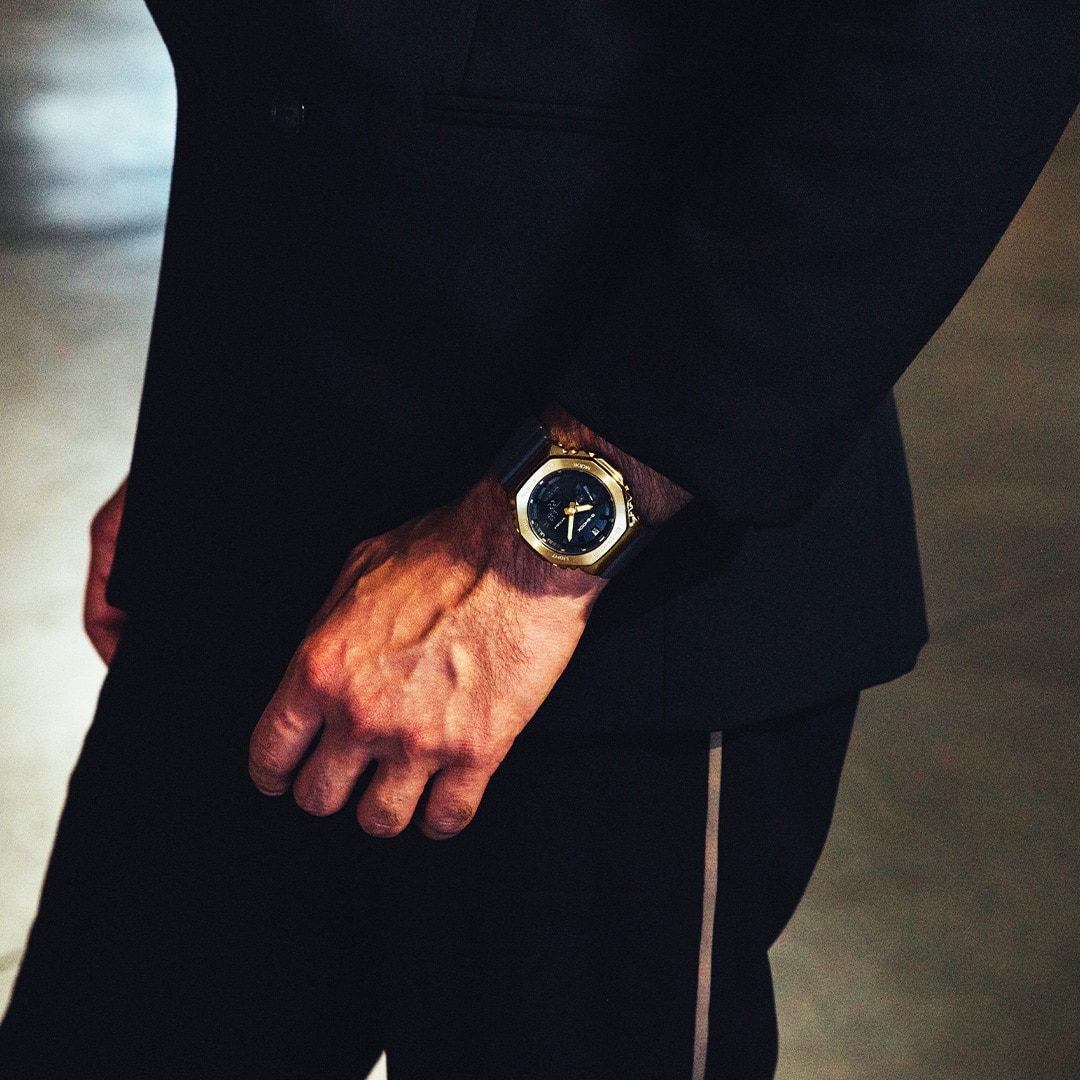 G-SHOCK Black and Gold GM2100G-1A9 watch