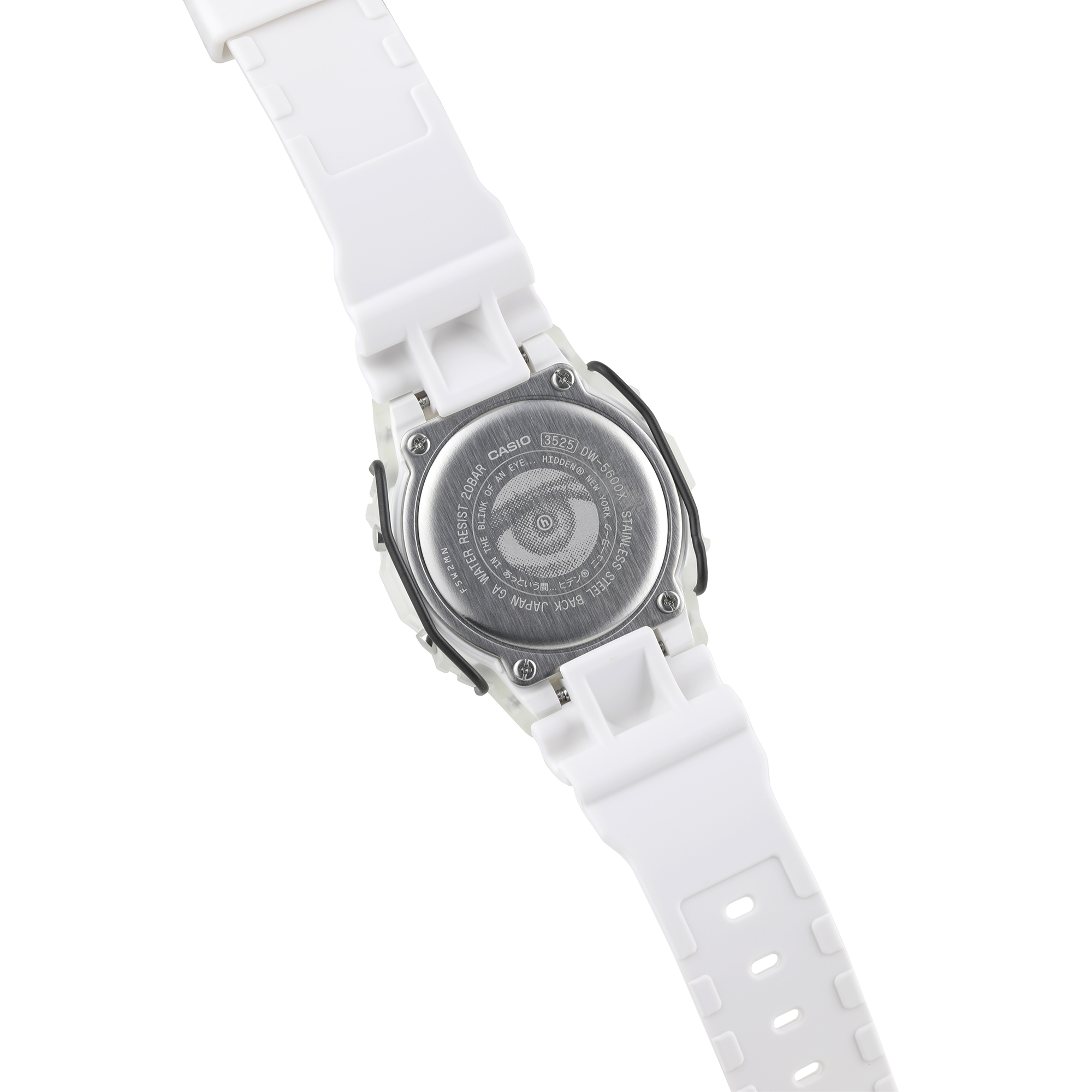 DW-5600HDN25-7 Case back engraving