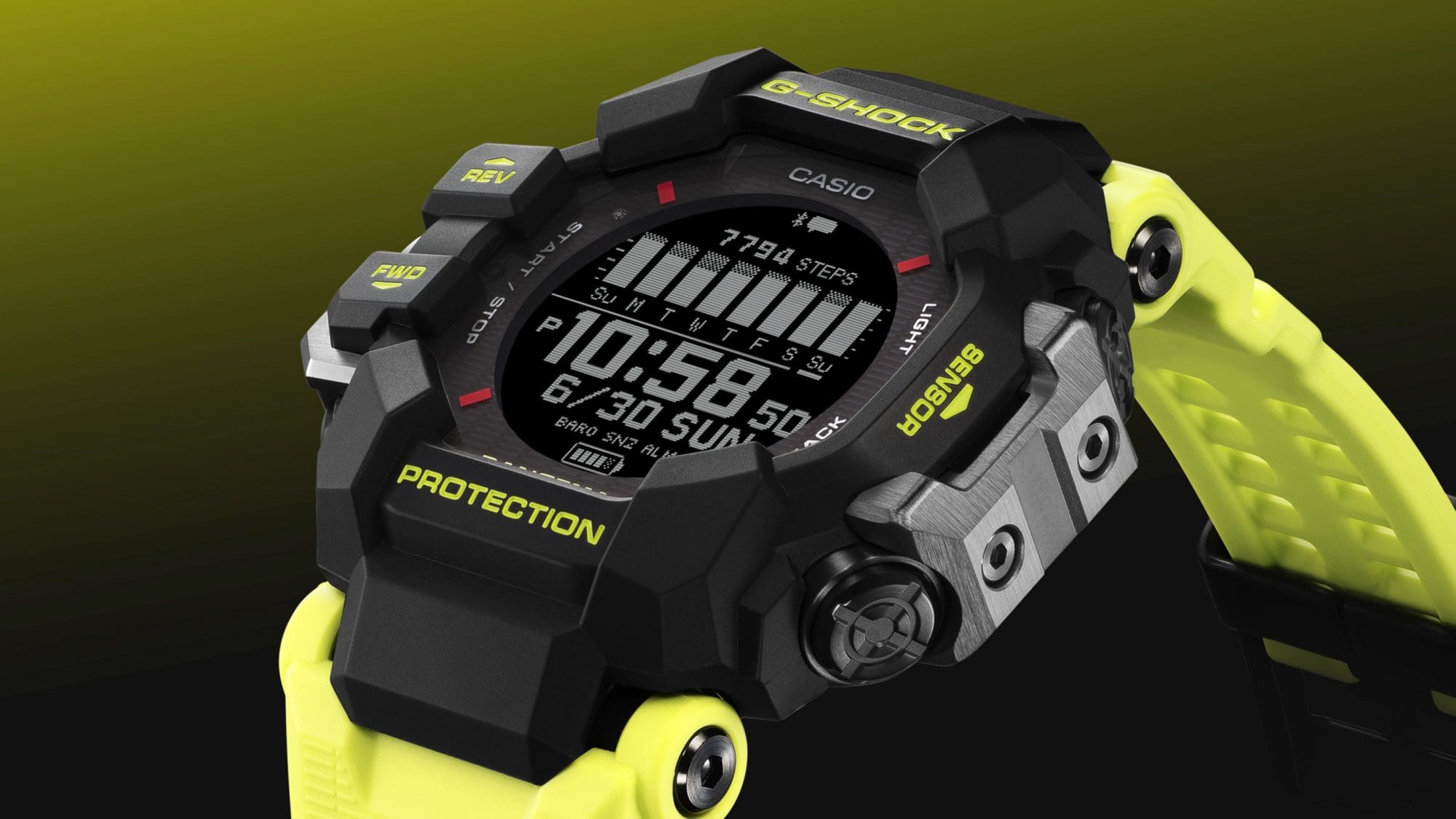 6 sensors + GPS functionality RANGEMAN GPR-H1000RY