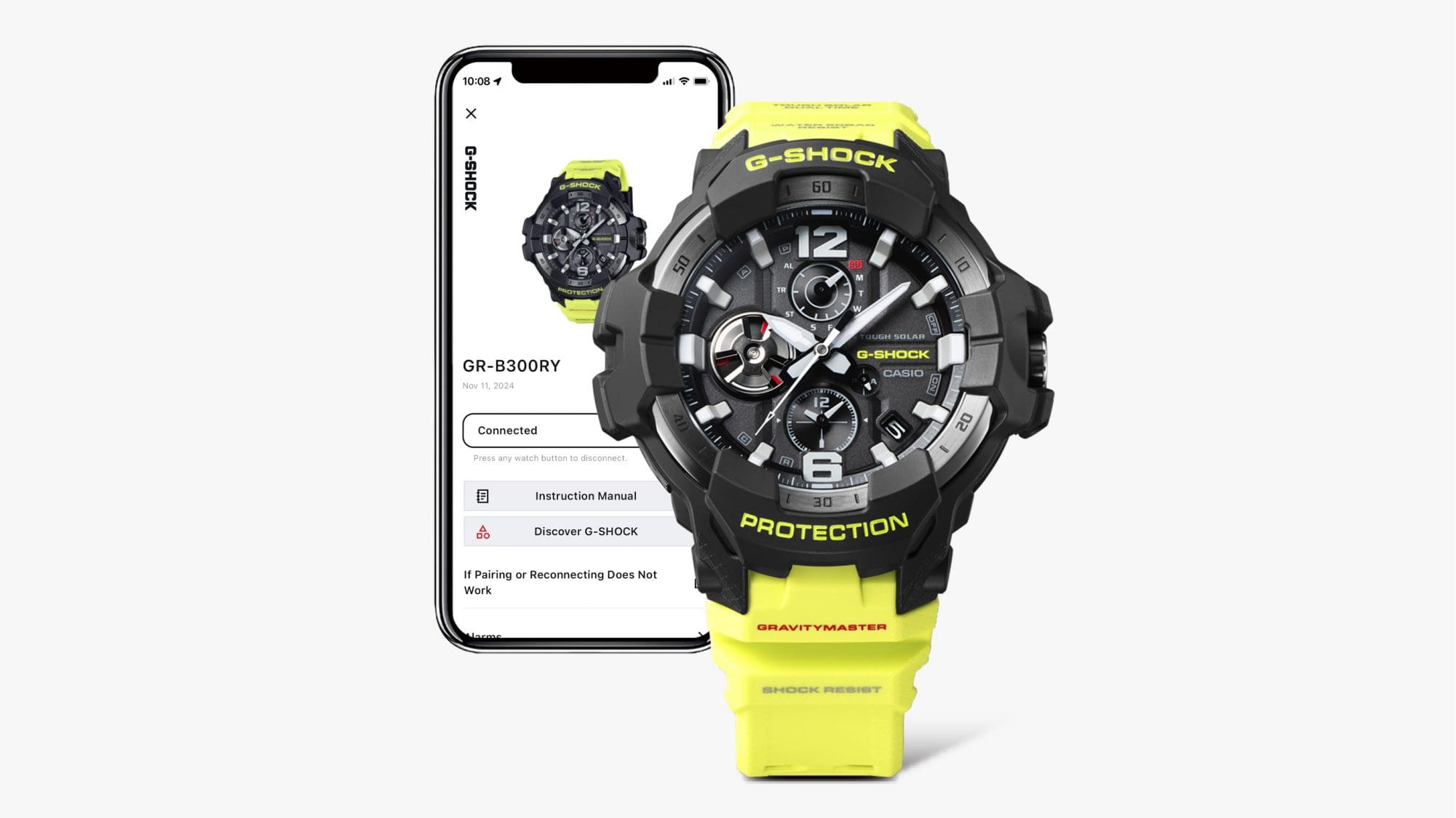 Solar-powered timekeeping with Bluetooth® connectivity or radio control for enhanced accuracy and reliability