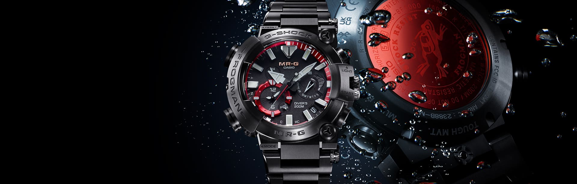 MR-G FROGMAN Titanium Solar Dive Watch | G-SHOCK | CASIO