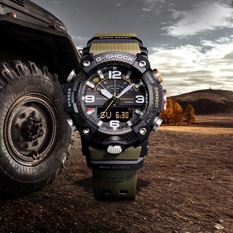 G-SHOCK 腕時計 MUDMASTER GG-B100 GG-B100-1A3JF | CASIO