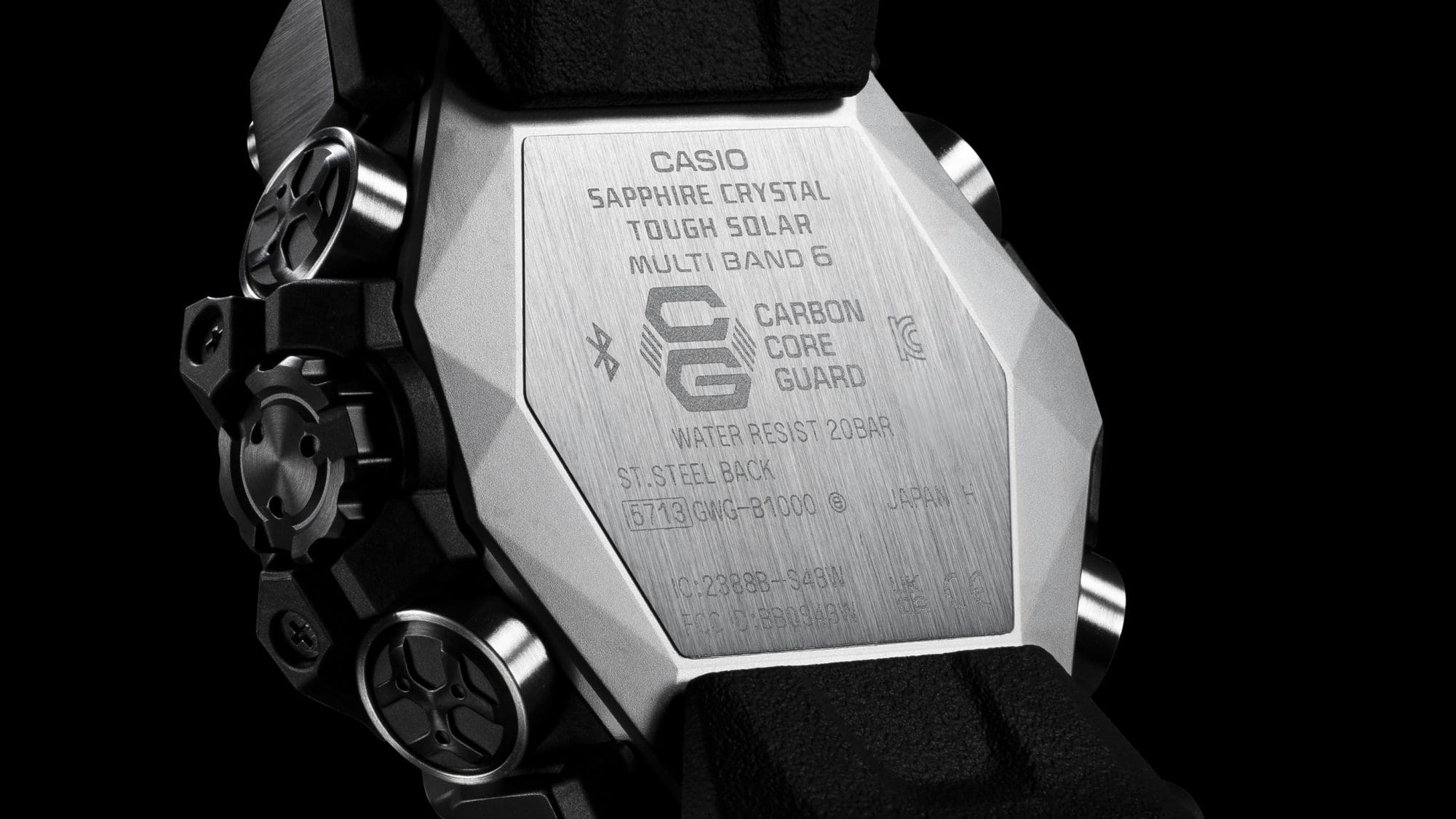 G-SHOCK MUDMASTER GWGB1000 Metal Back plate