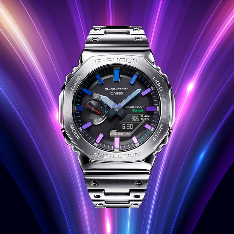 G-SHOCK ANALOG DIGITAL GMB2100PC POLYCHROMATIC FULL METAL WATCH