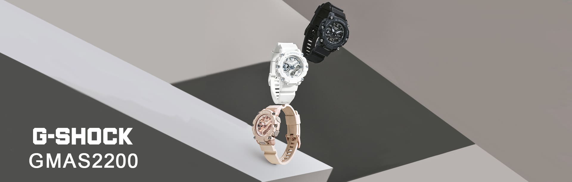 3 GMAS2200 G-SHOCK watches