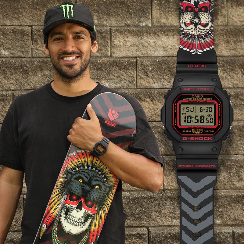 G-SHOCK POWELL PERALTA コラボDW-5600KH Kelvin Hoefler - Team G-SHOCK - DW5600KH-1 | CASIO