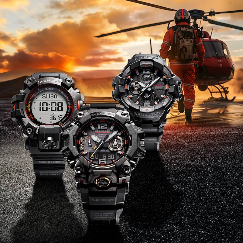 G-SHOCKエマージェンシーカラー EMERGENCY COLORS | CASIO