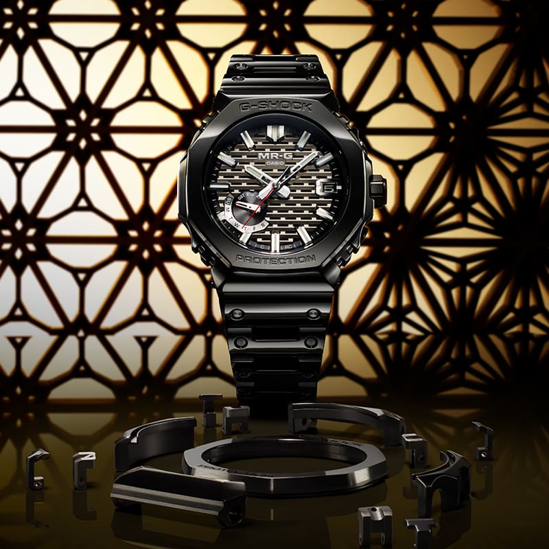 G-SHOCK MR-G B2100B-1A Titanium Watch | G-SHOCK by Casio | CASIO