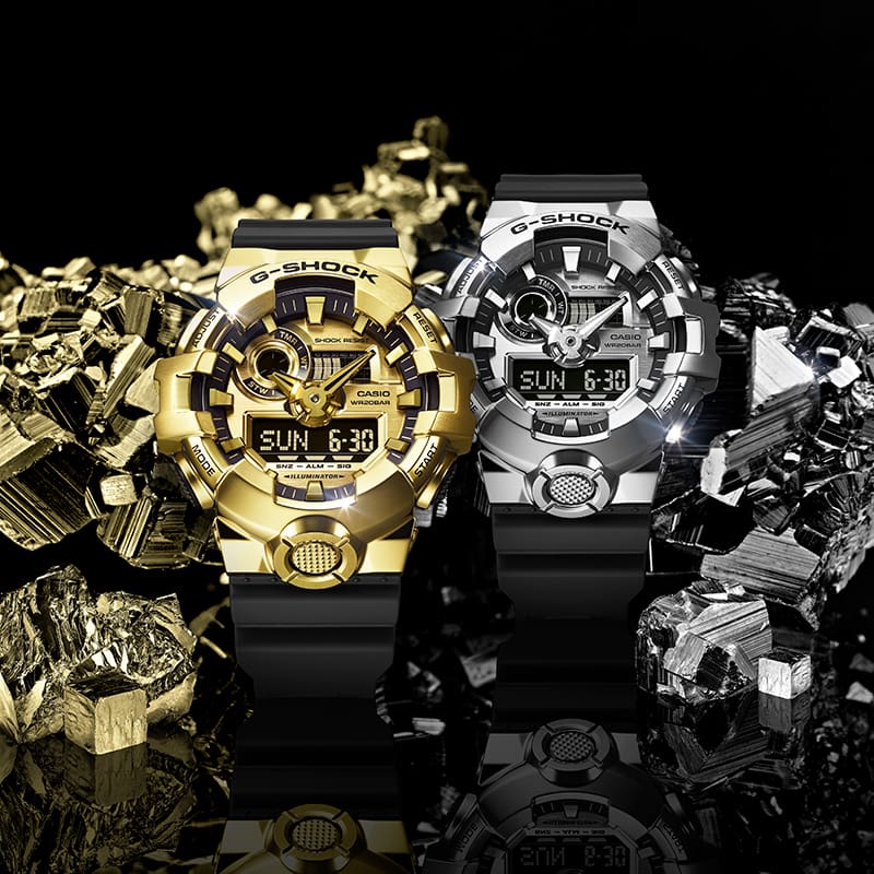 GM700 Stainless-Steel Watches | G-SHOCK G-STEEL | CASIO