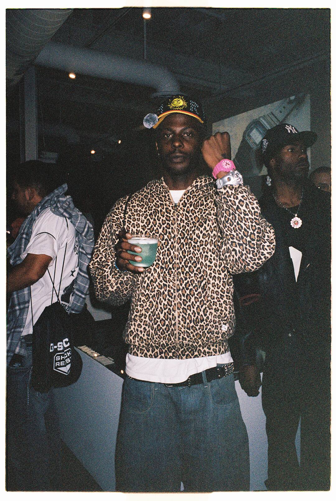 A man wearing a G-SHOCK GA-2100A 