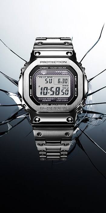 Bluetooth®-installed radio-controlled,solar-powered timekeeping