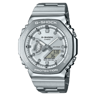 G-SHOCK 5611JA gm2100 ステンレススチール Casio G-Shock GM-2100-1A Module 5611 G-Steel 2021 - YouTube