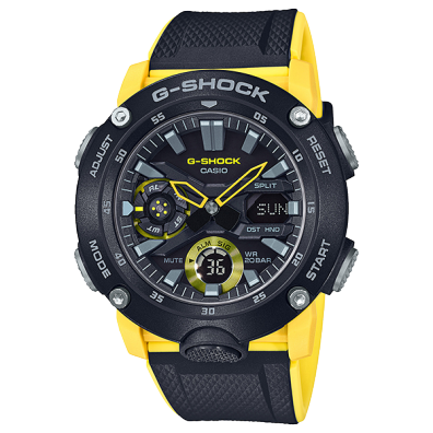 中古 CASIO G-SHOCK GA-2000 SERIES 腕時計 アナデジ 2025年最新】g-shock ga-2000の人気アイテム - メルカリ