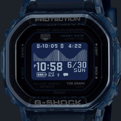 Bluetooth®で簡単便利！ G-SHOCKスマートフォンリンク | G-SHOCK