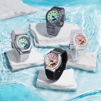CASIO G-SHOCK クリア 腕時計 G-SHOCK新作「スケルトン」ウォッチ、バンドからケースまで透け感