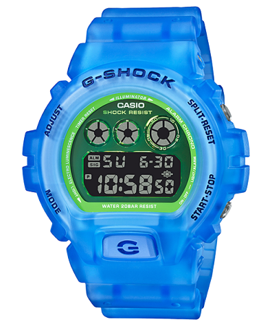 （美品）G-SHOCK スケルトンカラーモデル DW-6900LS-2JF DW-6900LS-2 | CASIO