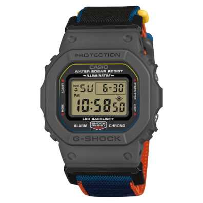 カシオ　G-shock DW-5600DC 洗浄済　電池新品　美品 G-SHOCK Ninja 忍者 すいとんの術 DW-5600NNJ-2JR メンズ 電池式