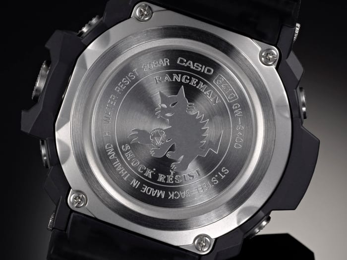 Rangeman closeup of watch back
