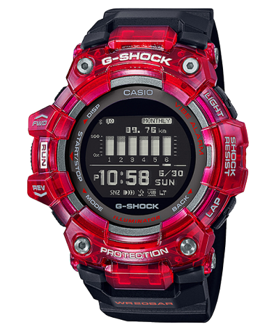 正規カシオ G-SHOCK G-SQUAD GBD-100シリーズ【美品稼働品】 G-SHOCK CASIO カシオ ジーショック GBD-100-1G-SQUAD ジー