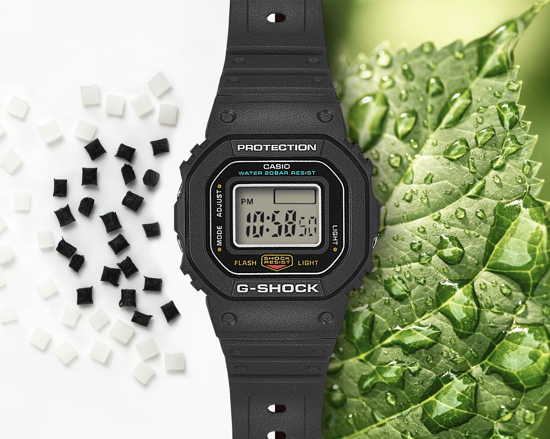 صورة الراتينج الحيوي في ساعة G-SHOCK NANO