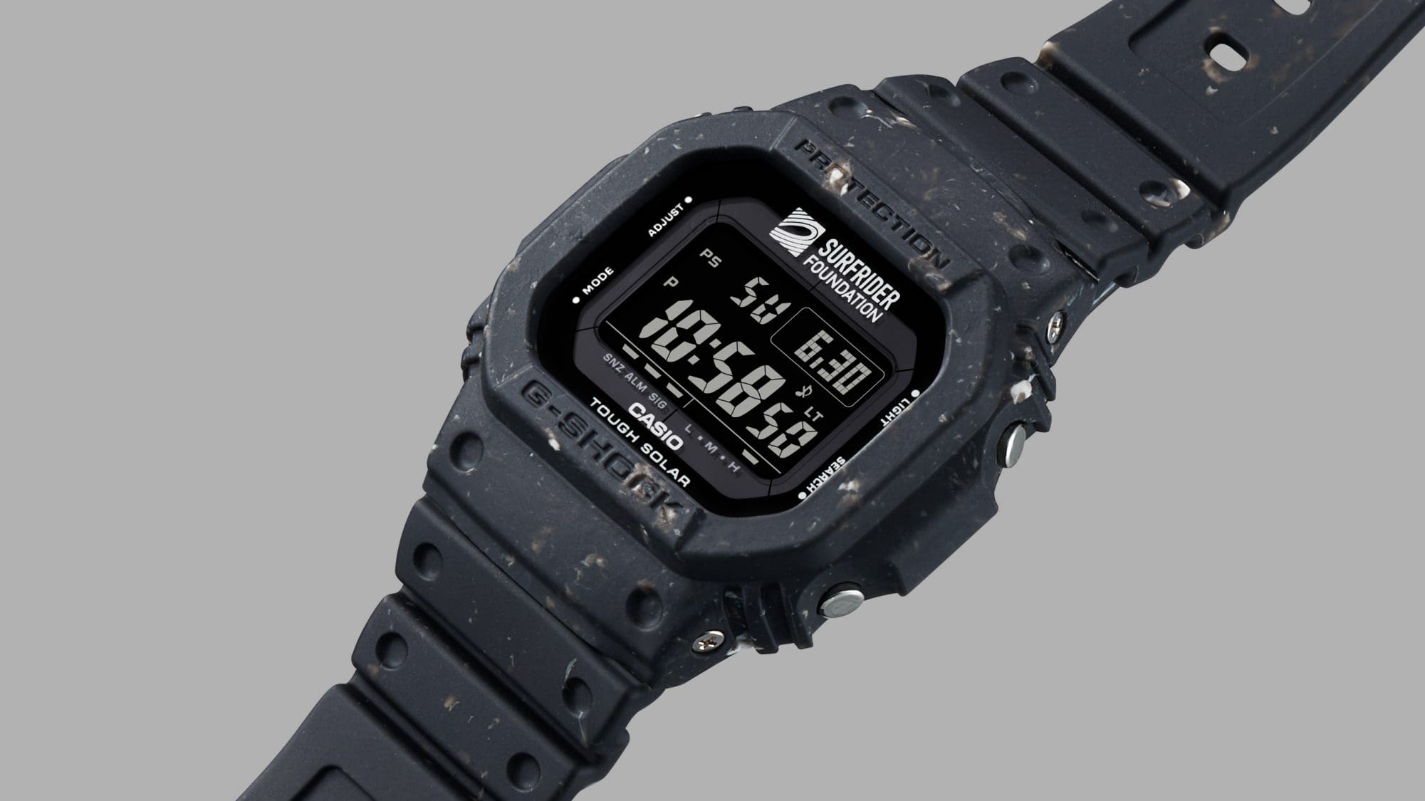 G-5600SRF-1 Die schwarze Surf-Armbanduhr G-5600SRF-1 von Casio G-Shock