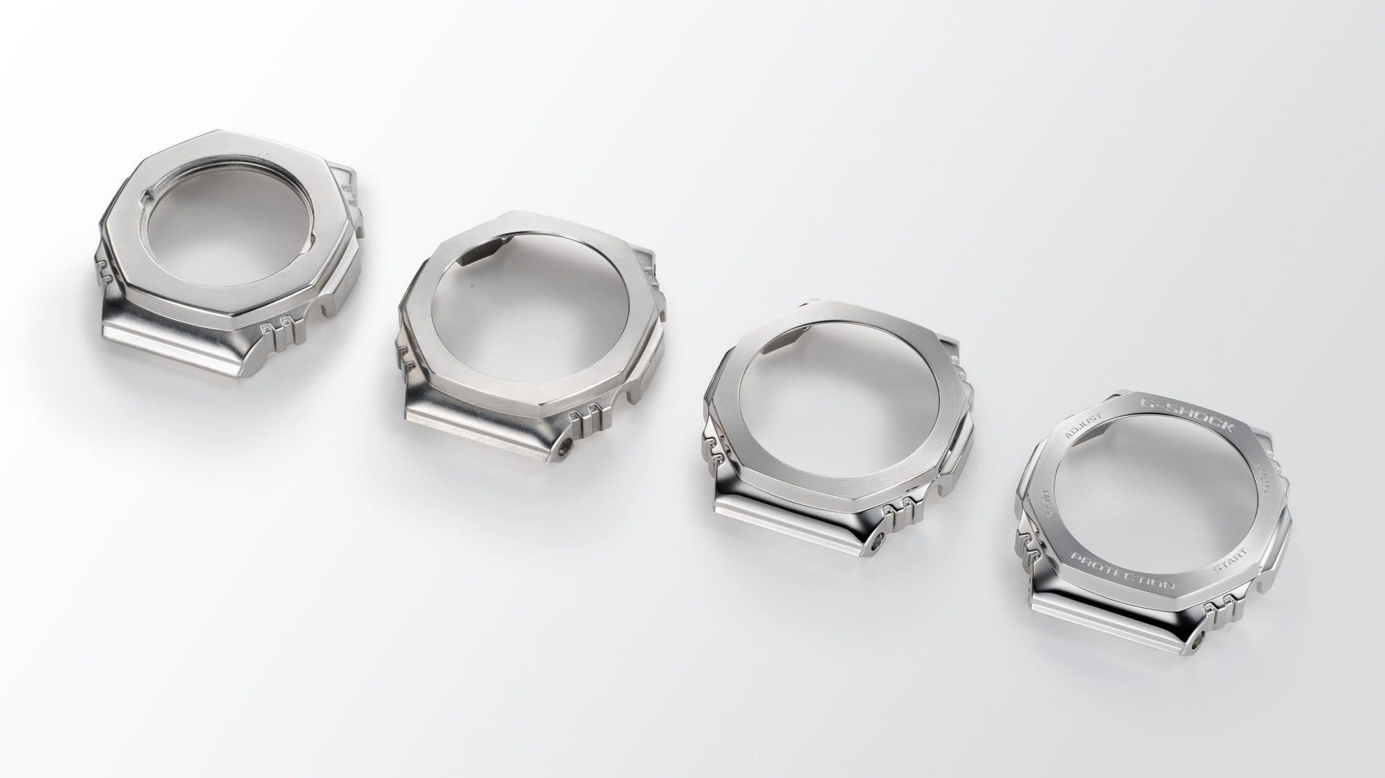 Metall-Lünette der GBM-2100 G-SHOCK Uhren