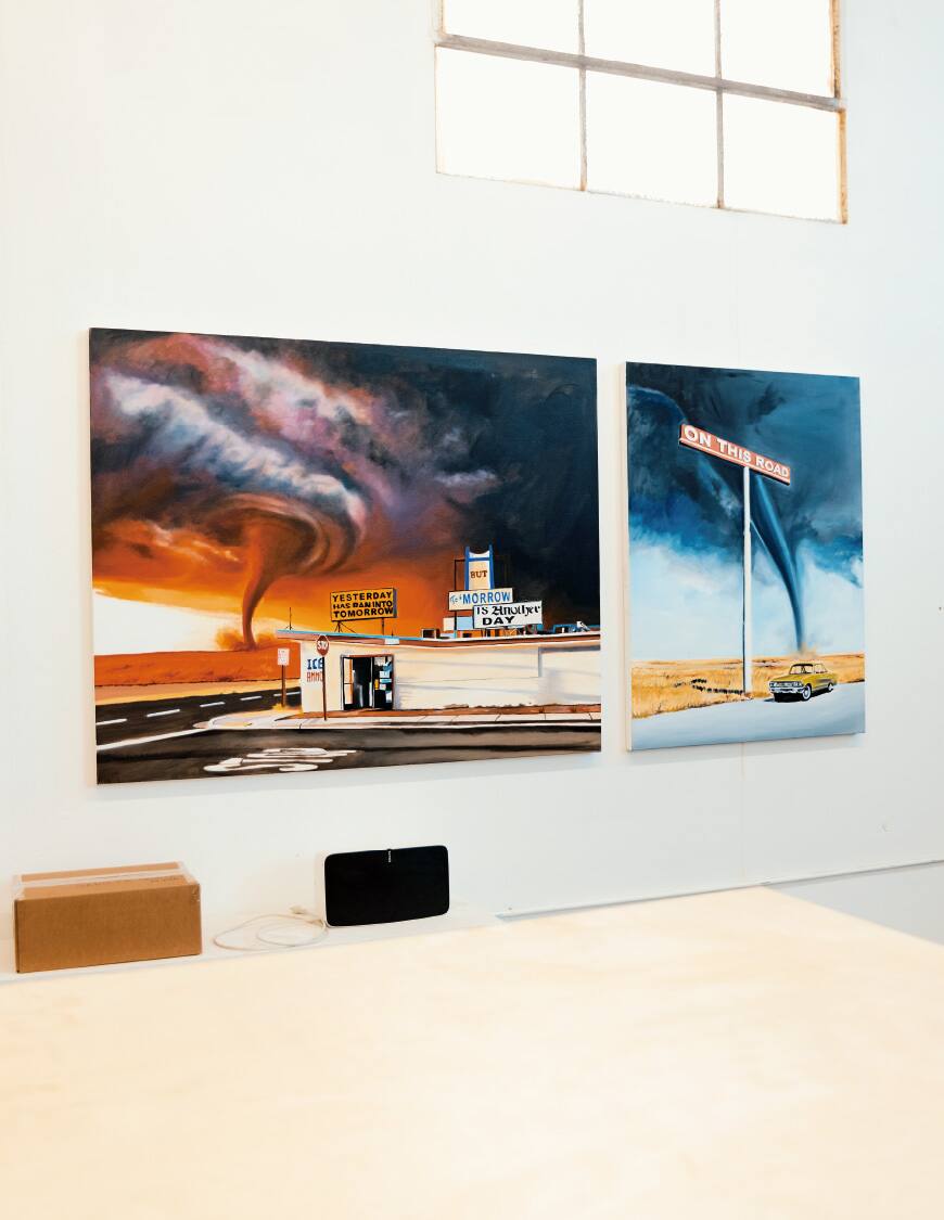 A photo of McCormick’s artwork.