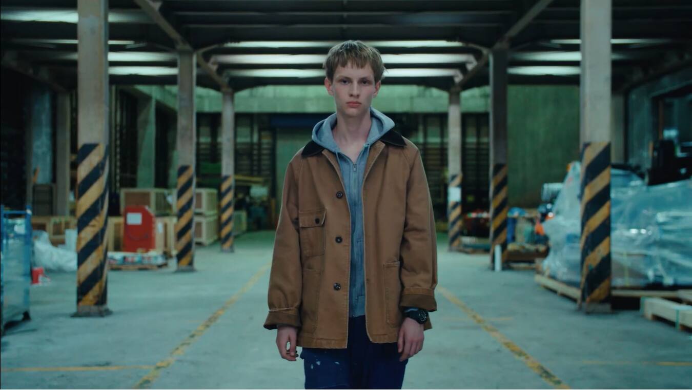 Pop-Up of a YouTube video of a boy wearing different G-Shock GA-B010 models on his wrist walking through a warehouse.