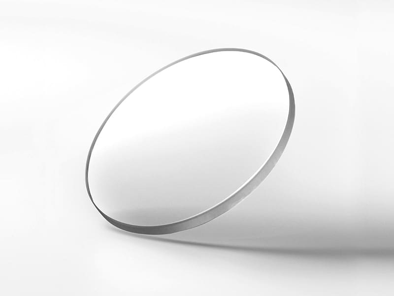 A round sapphire glass disc