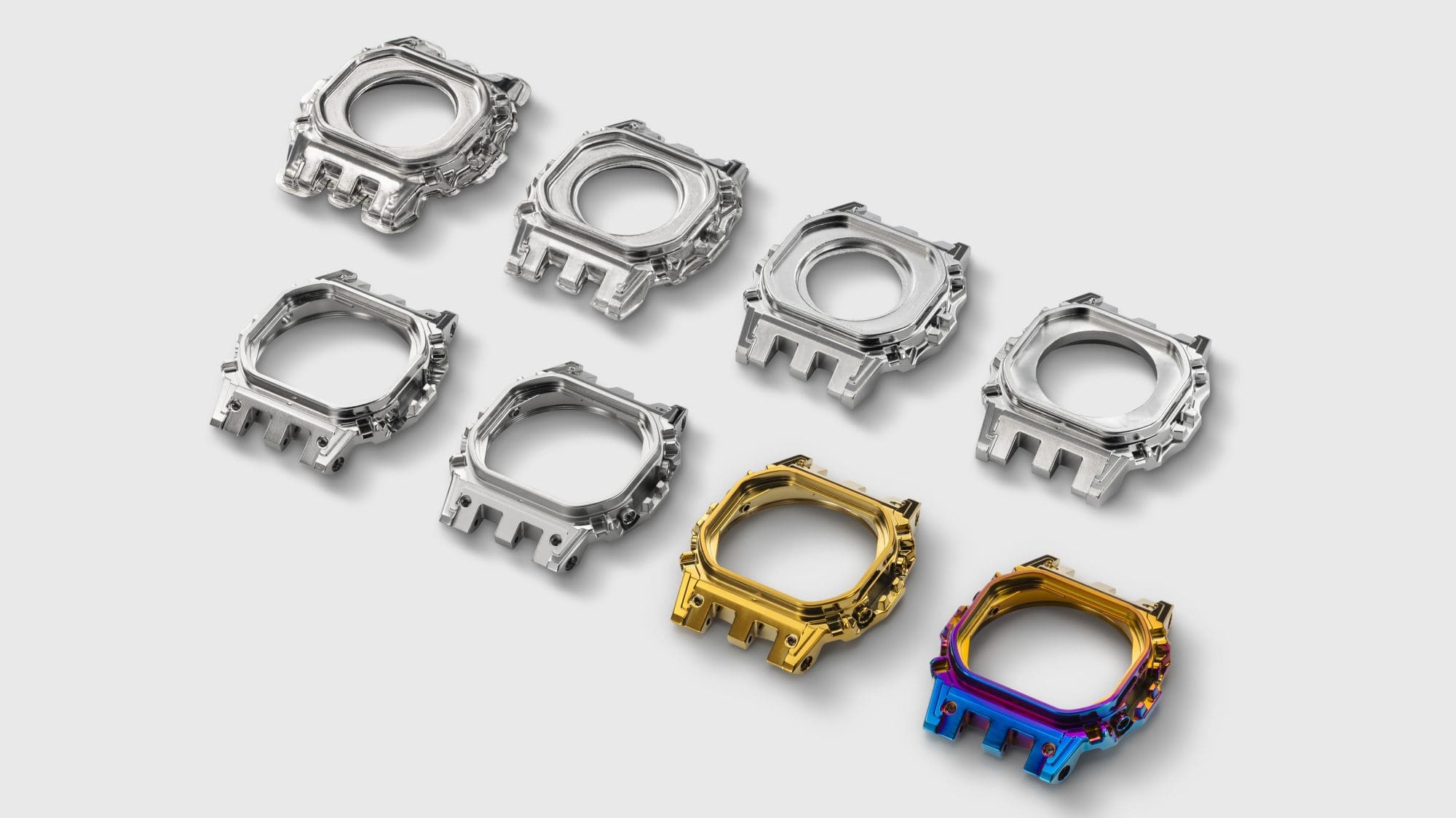 Image of the center case finishing process for the GMW-BZ5000RC