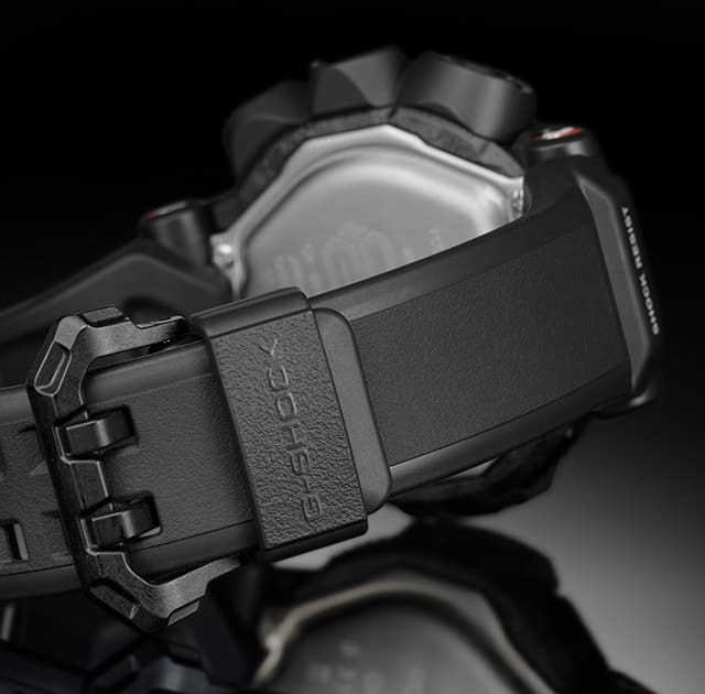 Close-up of the strap loop with G-Shock lettering