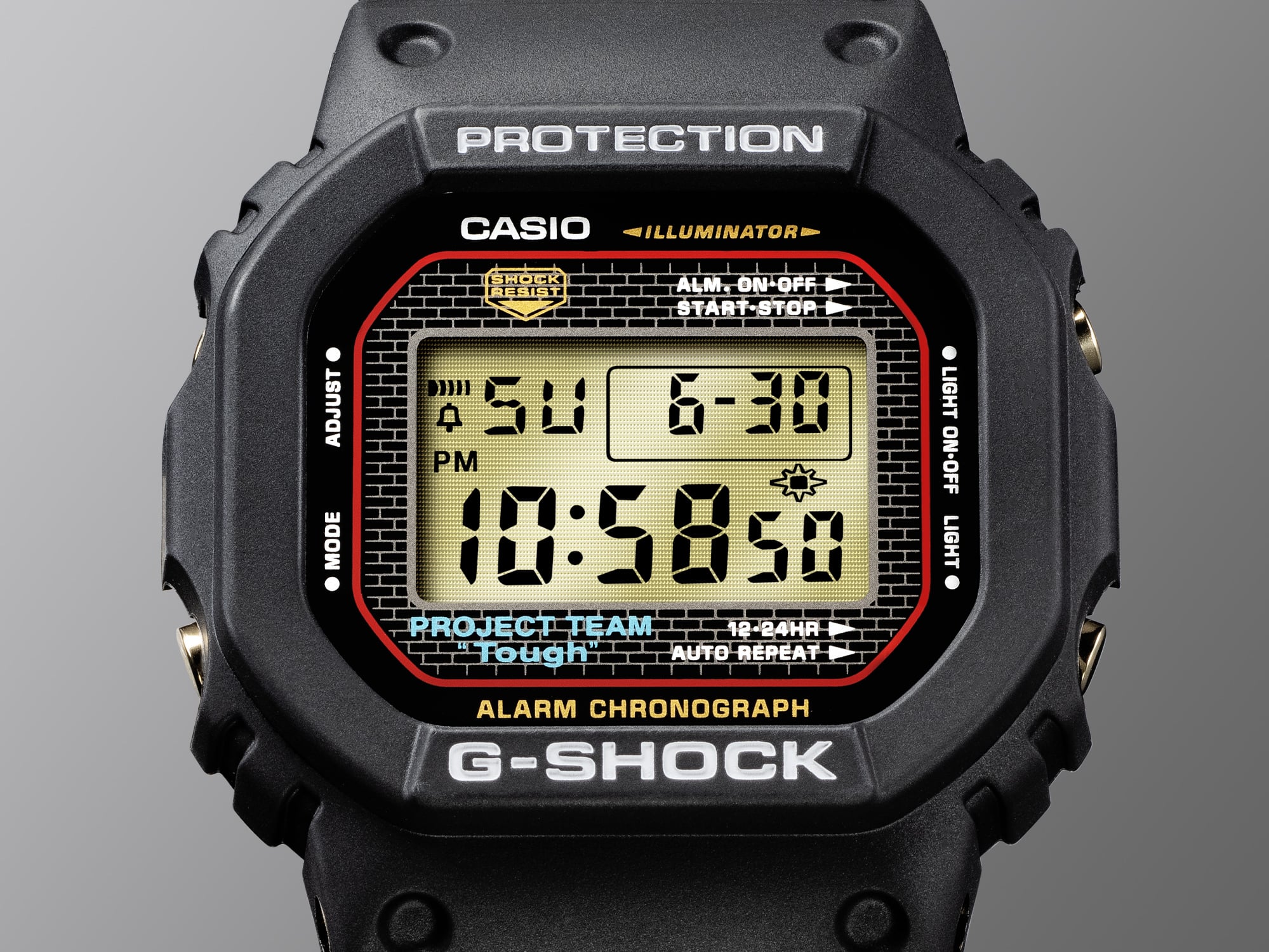 Face of Project Team Tough G-SHOCK watch 