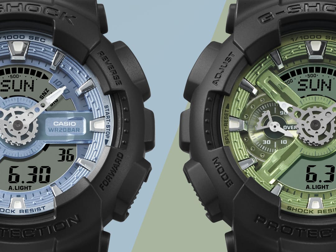 Monochromatic dials for a fashionable touch