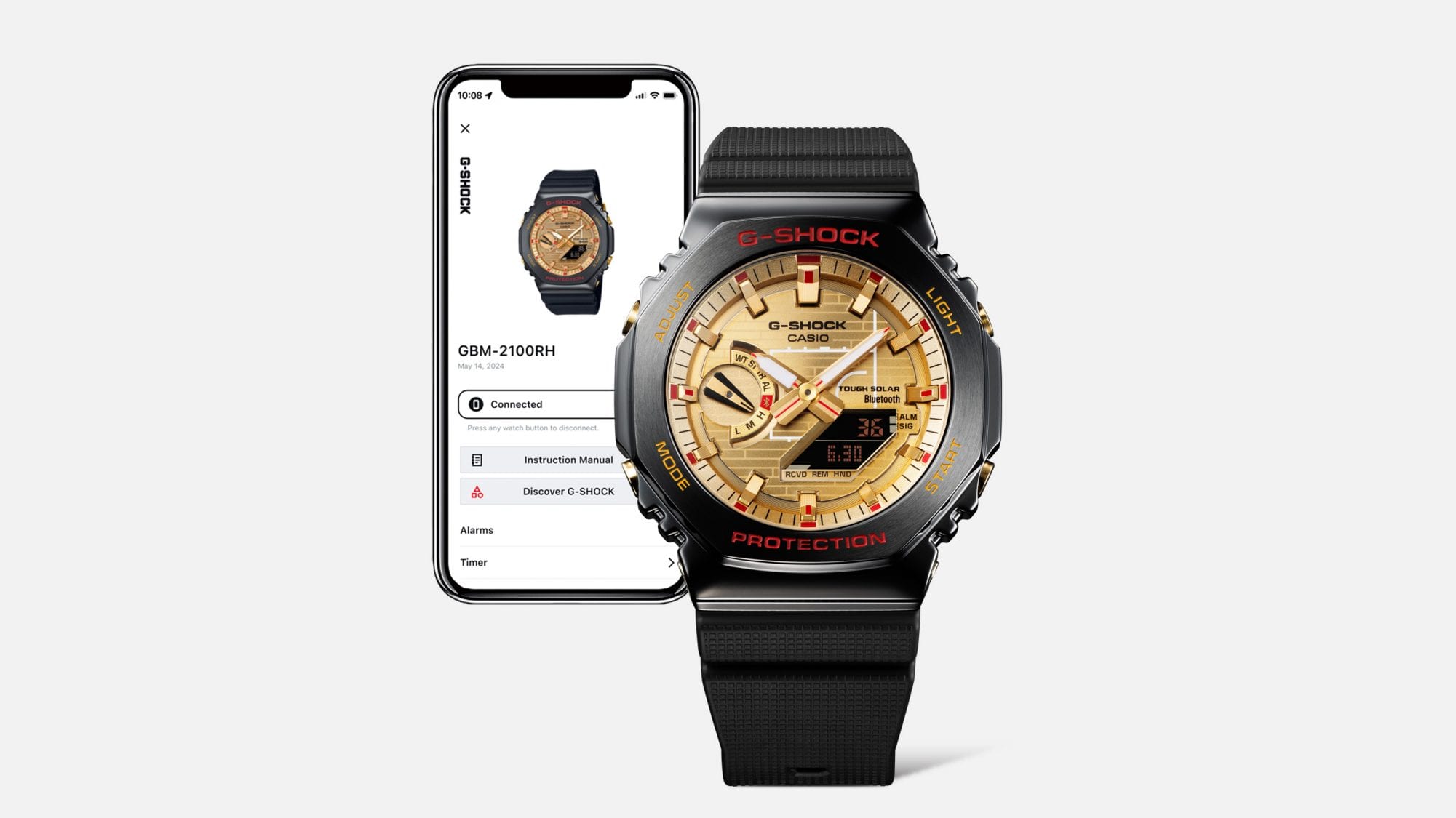 Solar-powered timekeeping with Bluetooth® for enhanced accuracy and reliability